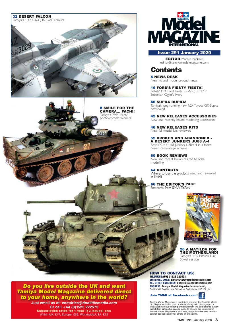 Tamiya Model Magazine 291 (2020-01)